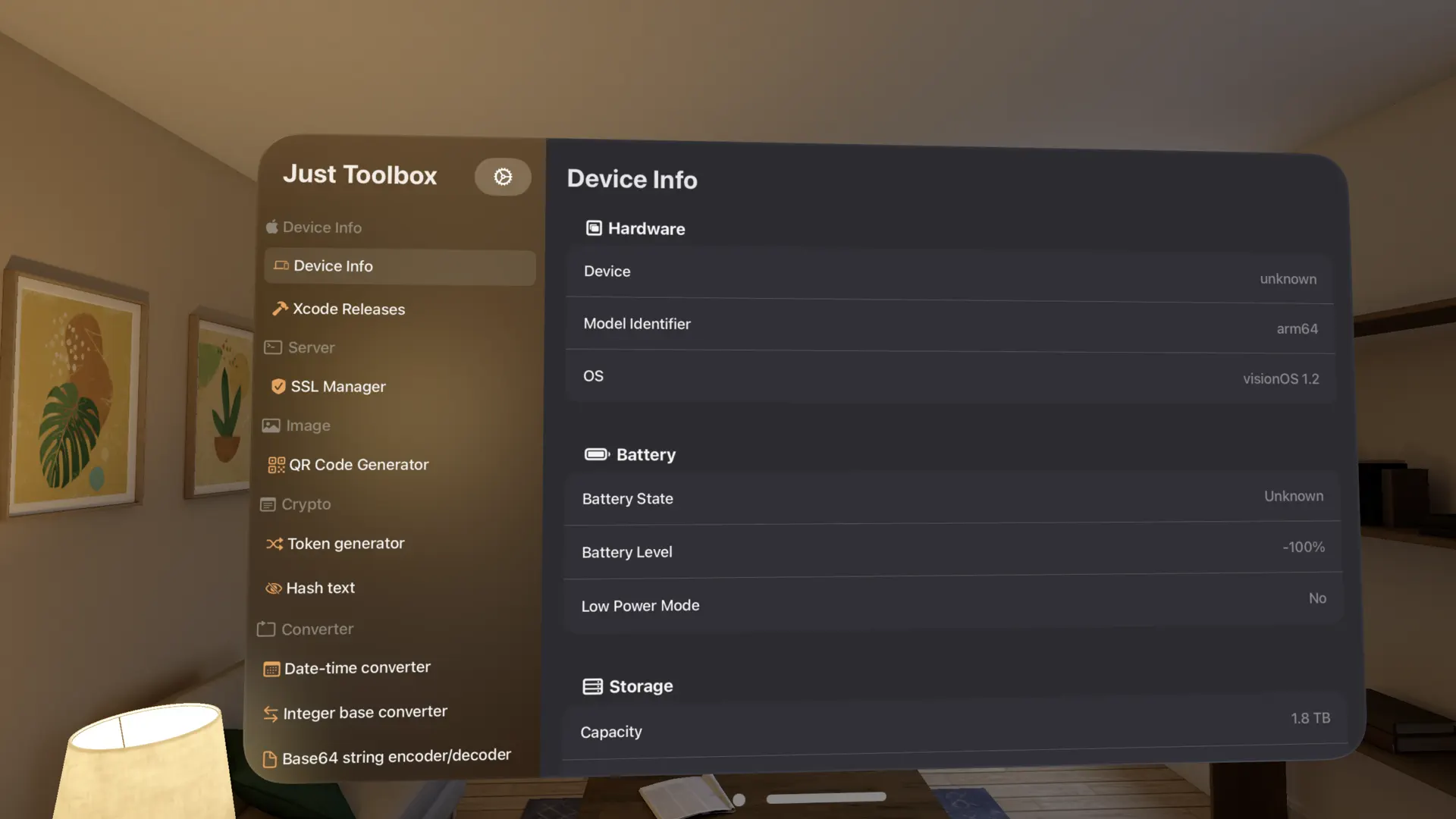 Just Toolbox screenshot