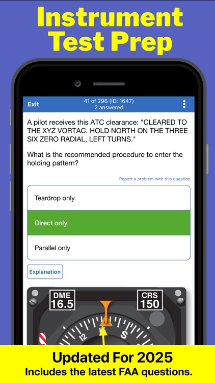 Instrument Test Prep