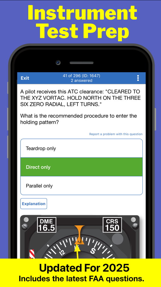 #1. Instrument Test Prep (iOS) 由: Aeroapps Technology