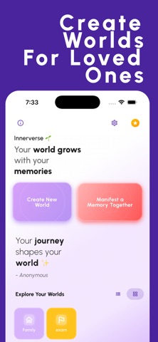 Innerverse Memory Journal screenshot