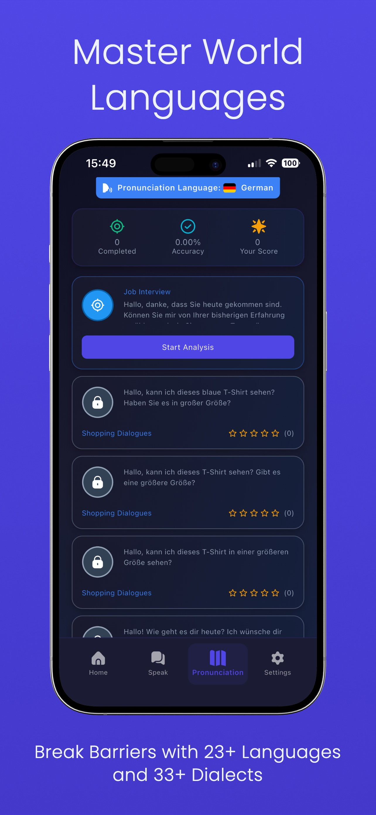 Speak: AI Pronunciation Coach
