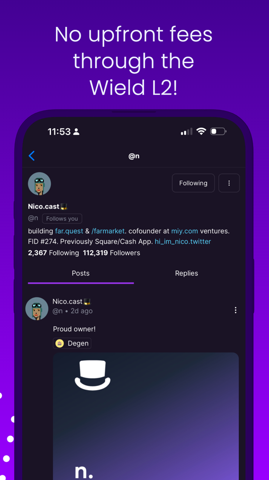#3. far.quest - Farcaster Wallet (iOS) 由: Beb, Inc.