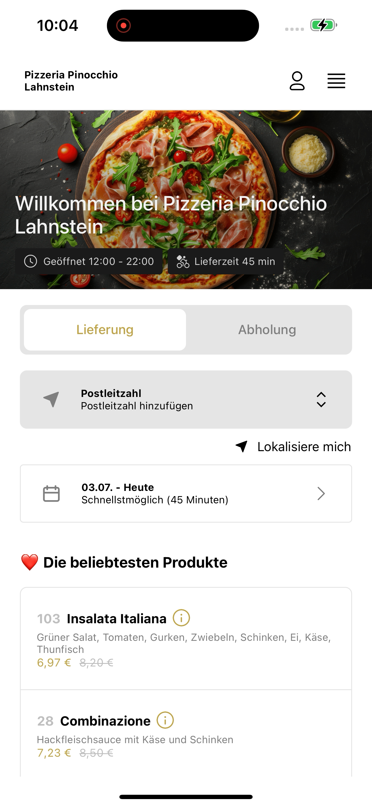 Pizzeria Pinocchio Lahnstein