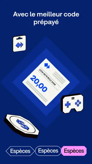 Capture d'écran de PaysafeCard-paiements Prépayés sur iPhone 2