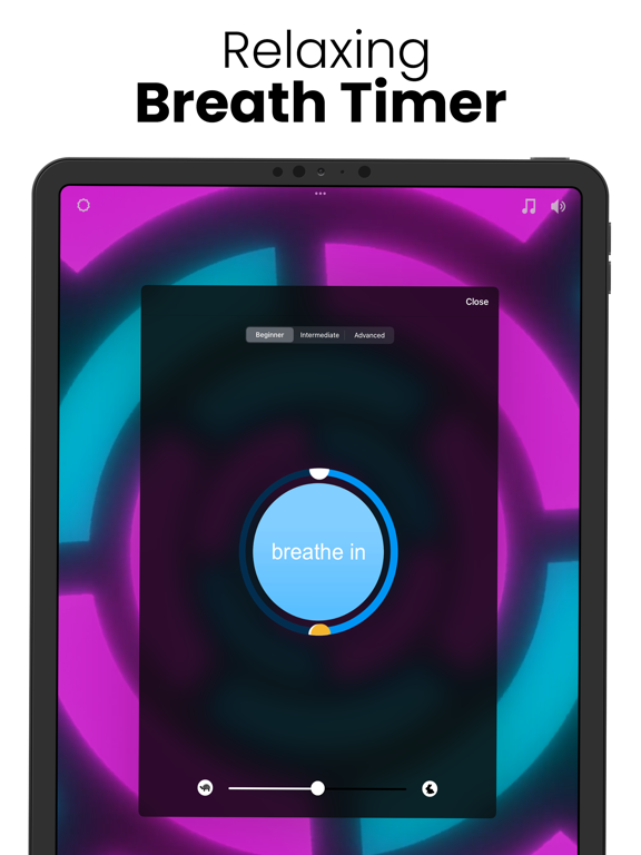 Tap to Calm: Stress Relief iPad screenshot 4 - Health & Fitness app