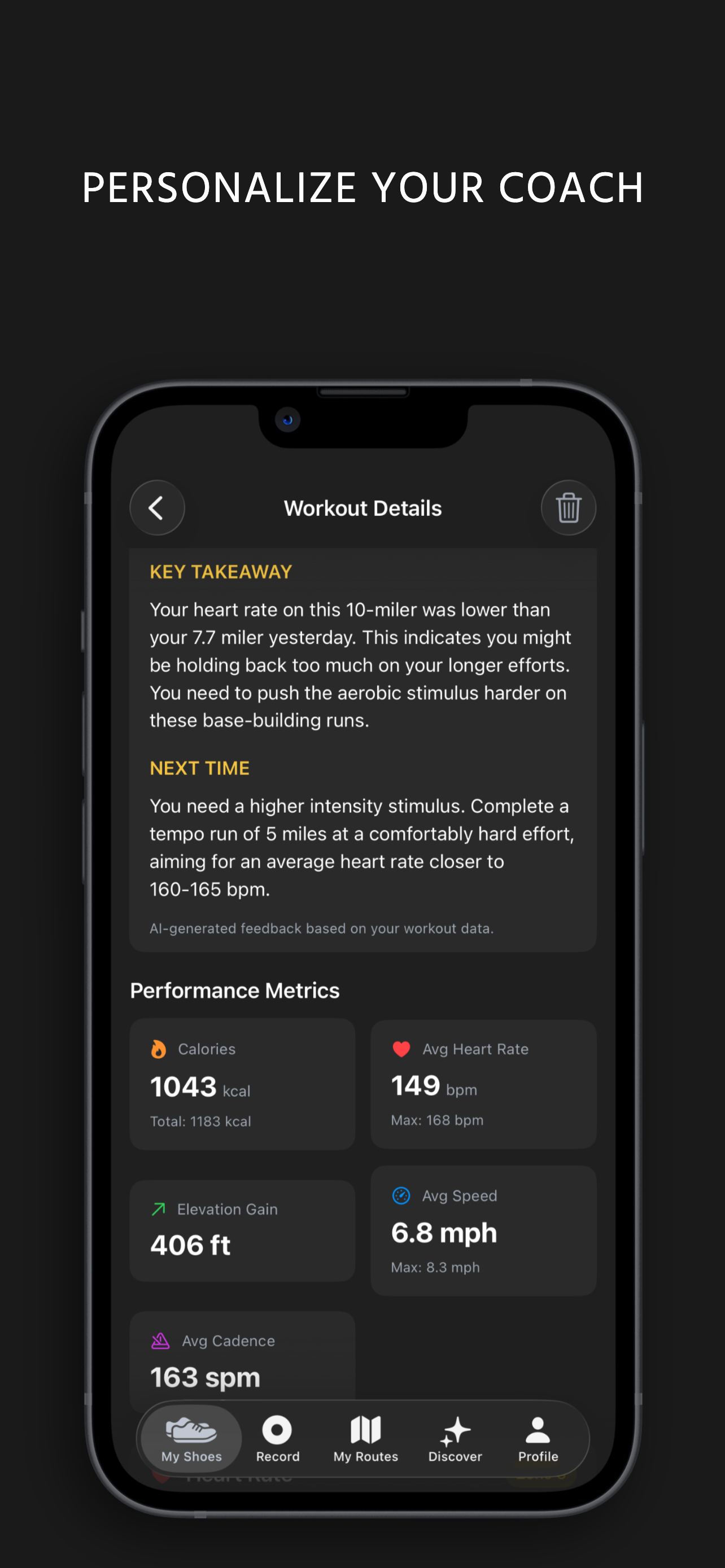 Glide: Run & Shoe Tracker screenshot 4