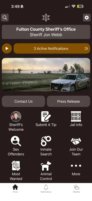 Fulton County Sheriff Illinois screenshot 1