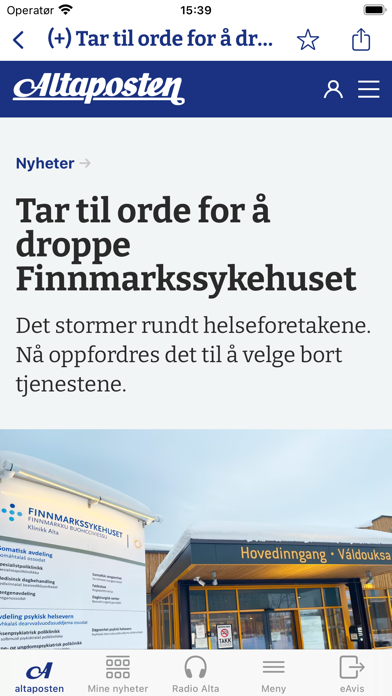 Altaposten Screenshot