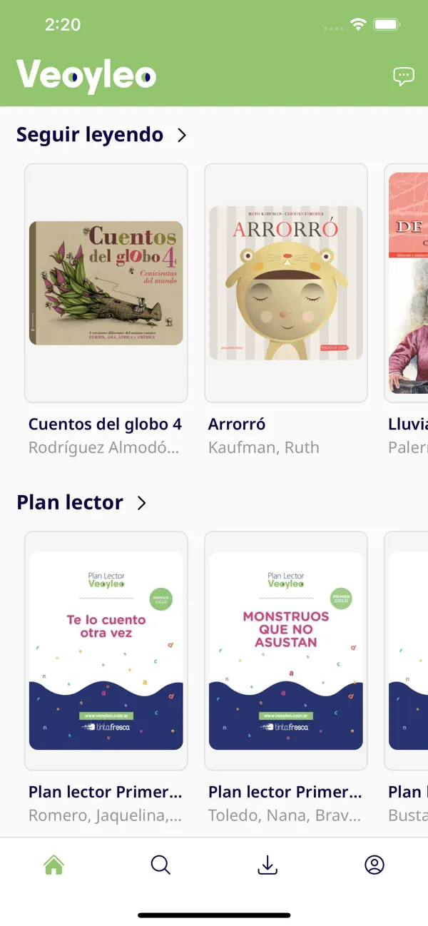 Screenshot #1 pour Veo y leo