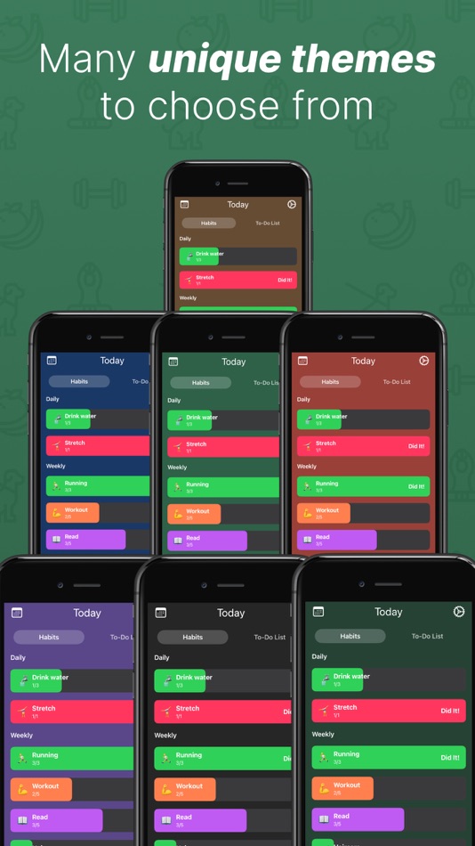 #6. Did it: Habit Tracker (iOS) 由: Charles Chiejina