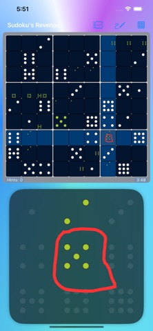 Sudoku's Revenge iPhone screenshot
