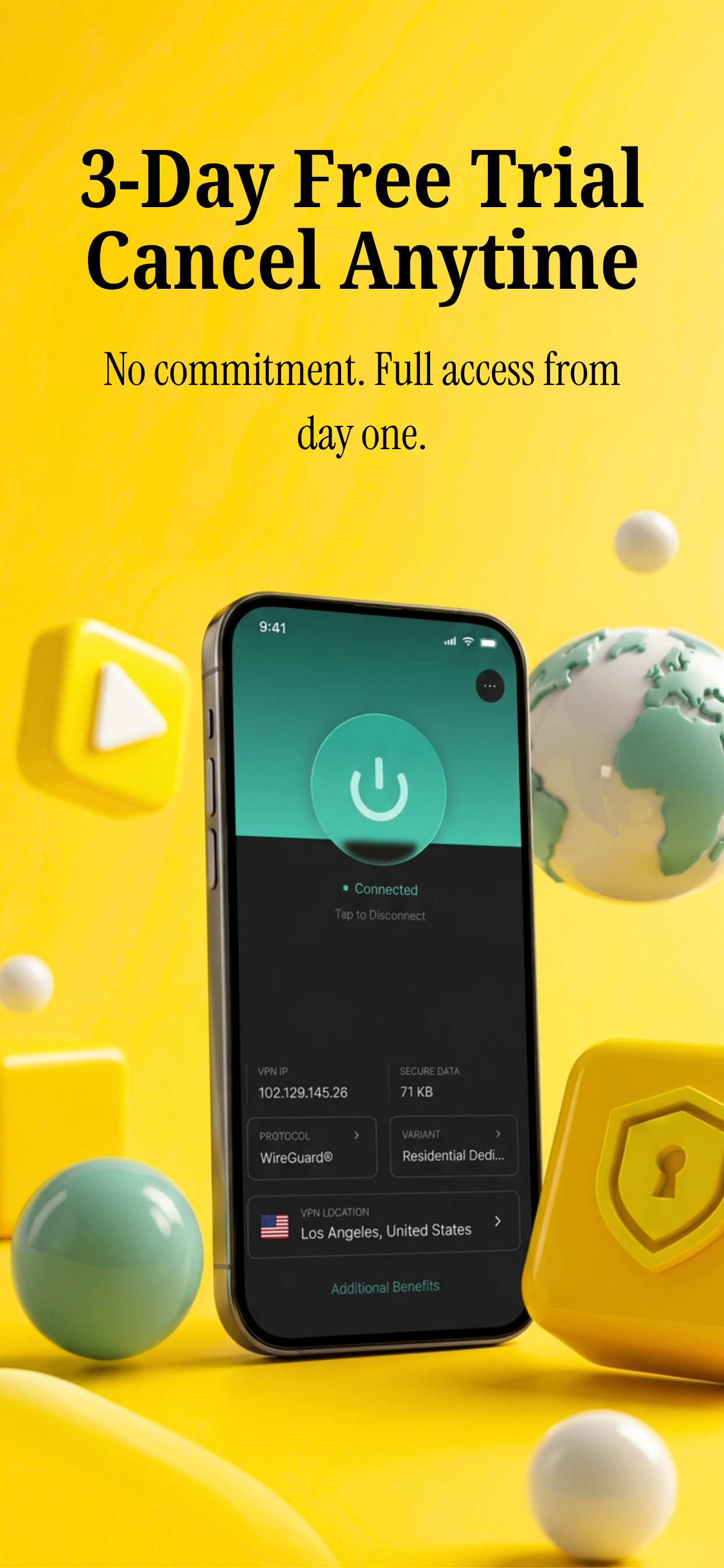 CometVPN: Fast & Secure VPN screenshot 3