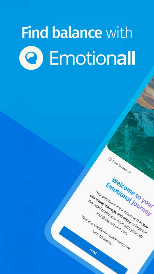 #1. Emotionall: Daily self care (iOS) By: Emotionall