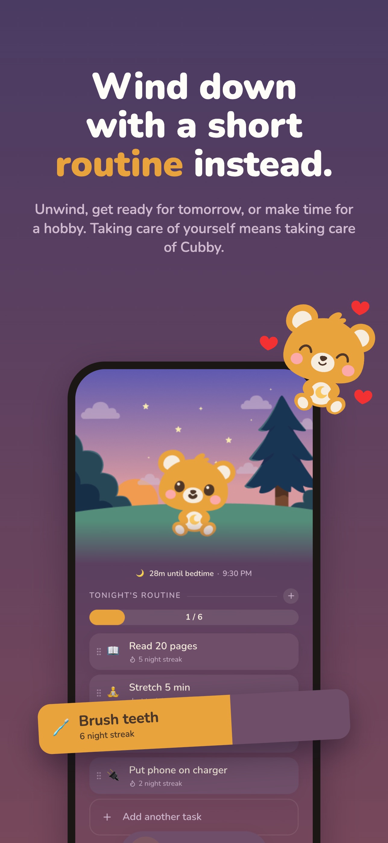 Screenshot 3 of Cubby: Bedtime App Blocker