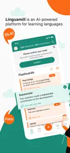 AI Flashcards Maker—Linguamill screenshot #1 for iPhone