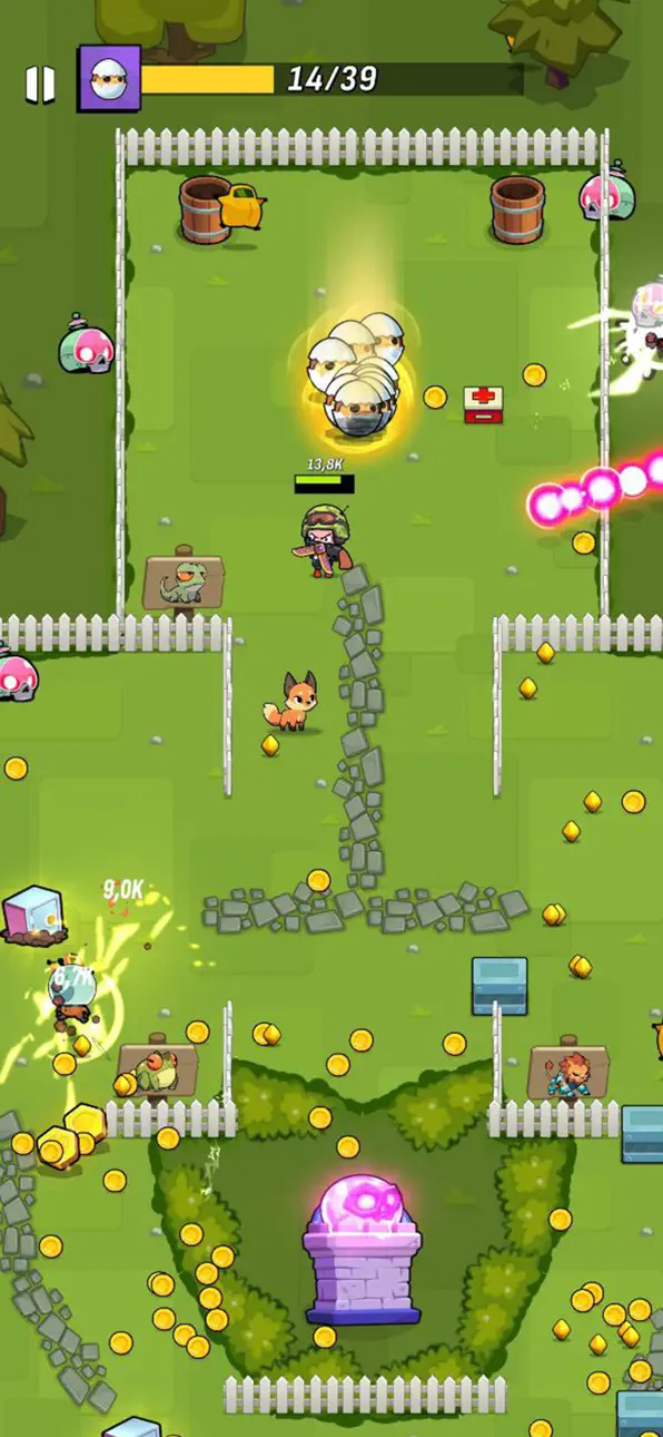 Zombusters iOS Mod IPA screenshot 5 - iOS game interface