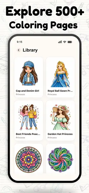AI Coloring Book: Color Pop Go screenshot 4