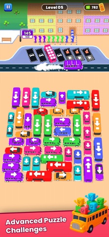 Bus Fusion: Traffic Jam Puzzle iPhone screenshot