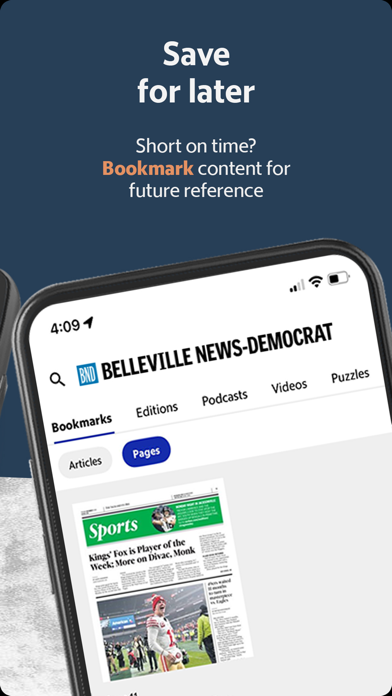 Belleville News Democrat News Screenshot