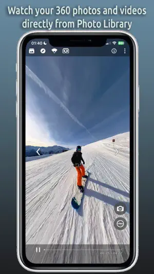Simple 360 Cardboard VR Player screenshot 1