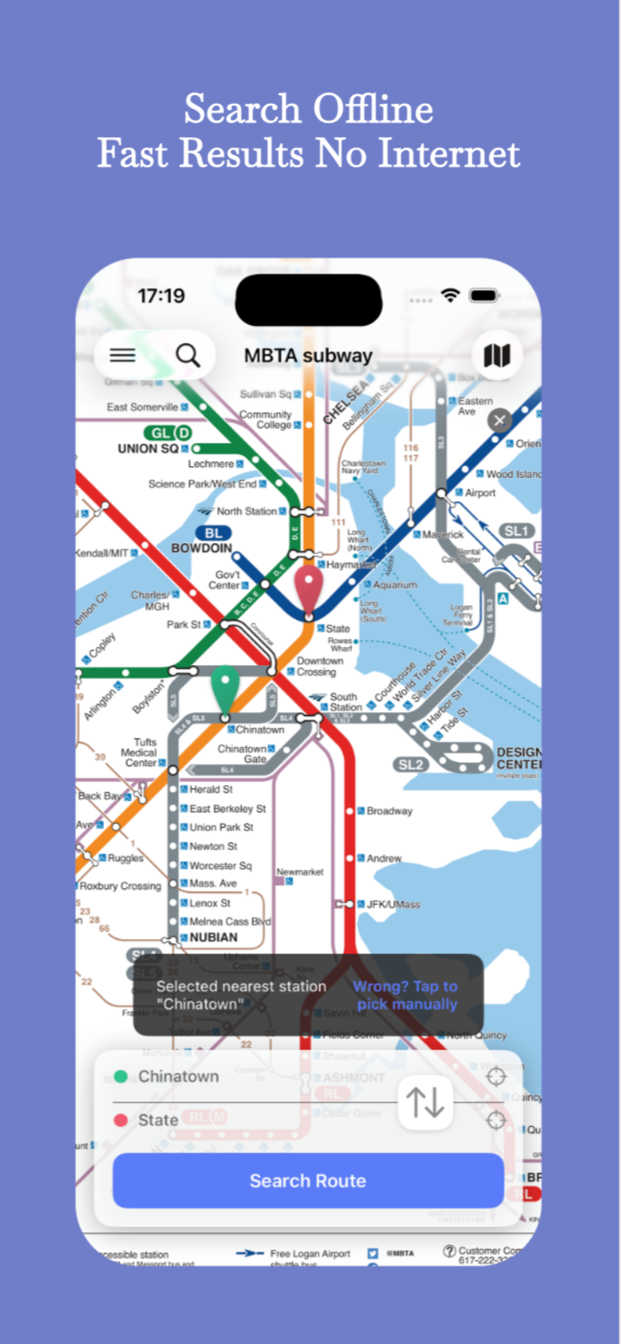 Boston Subway Guide screenshot 4