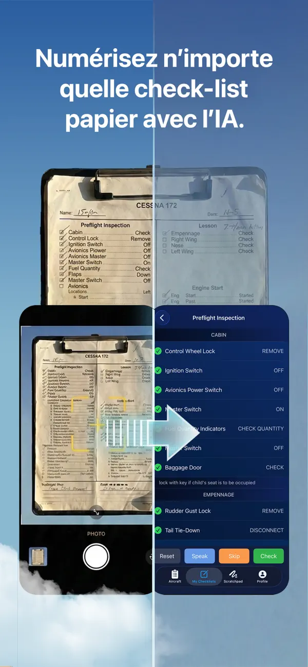 Screenshot #2 pour Aircraft Checklist