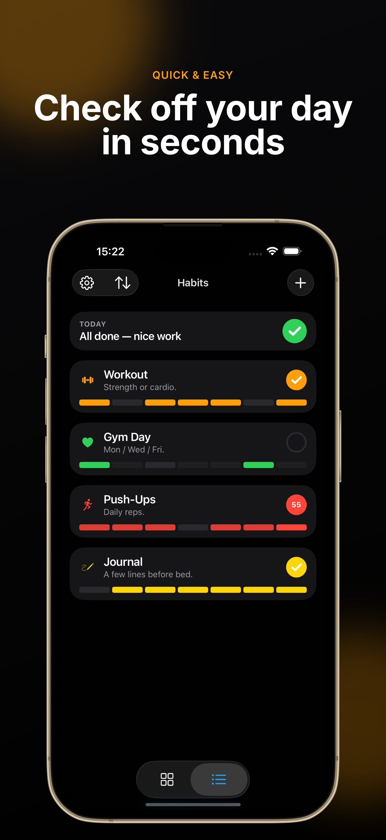 Habitly – Daily Habit Tracker screenshot 3
