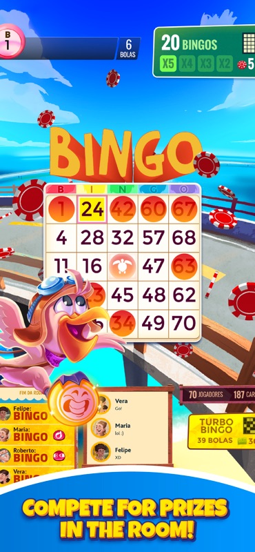 Praia Bingo: Bingo Online screenshot 2