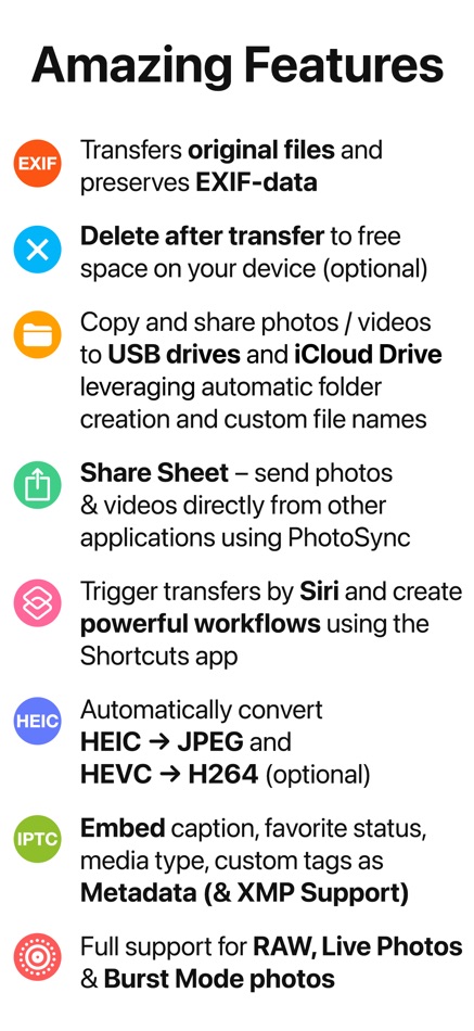 #6. PhotoSync – transfer photos (iOS) Von: touchbyte GmbH