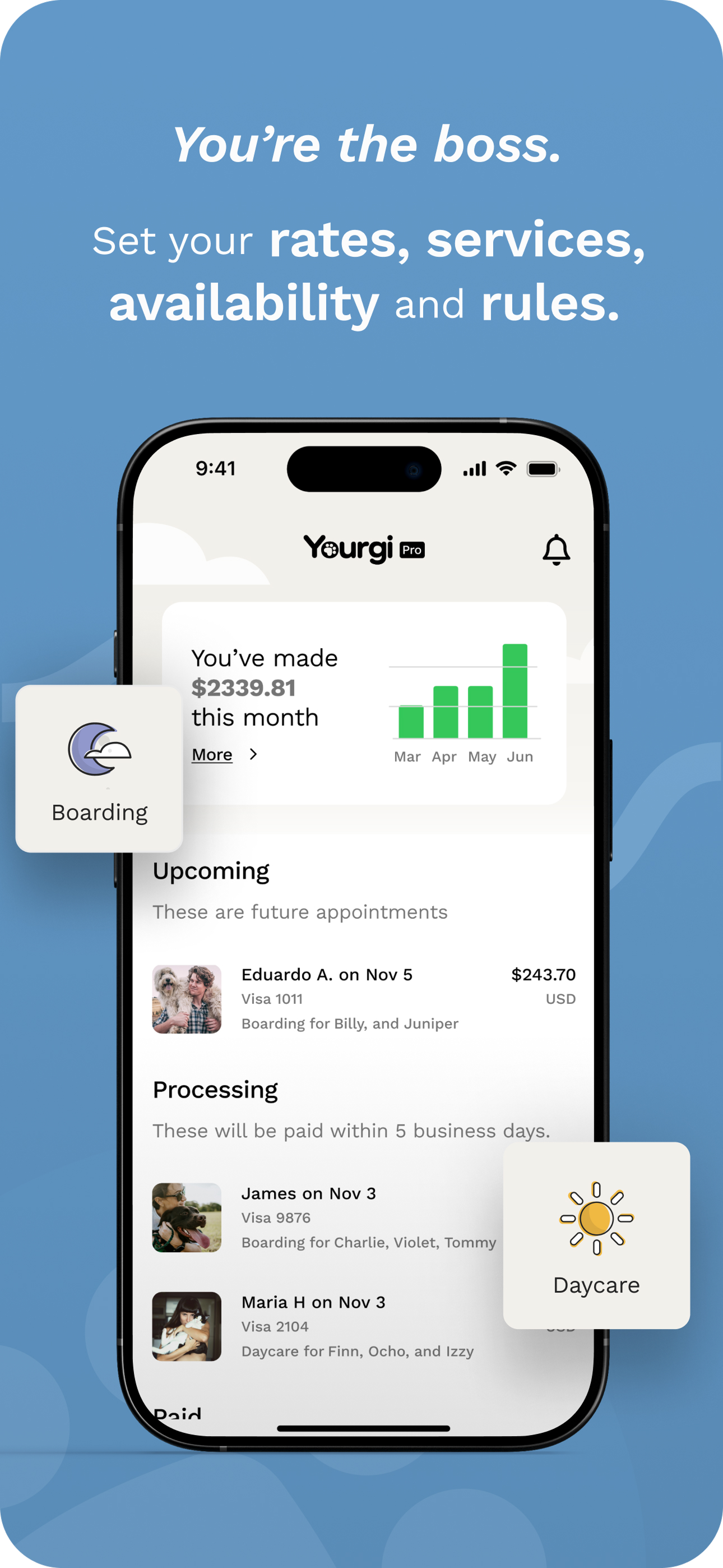 Yourgi Pro for Pet Pros screenshot 2