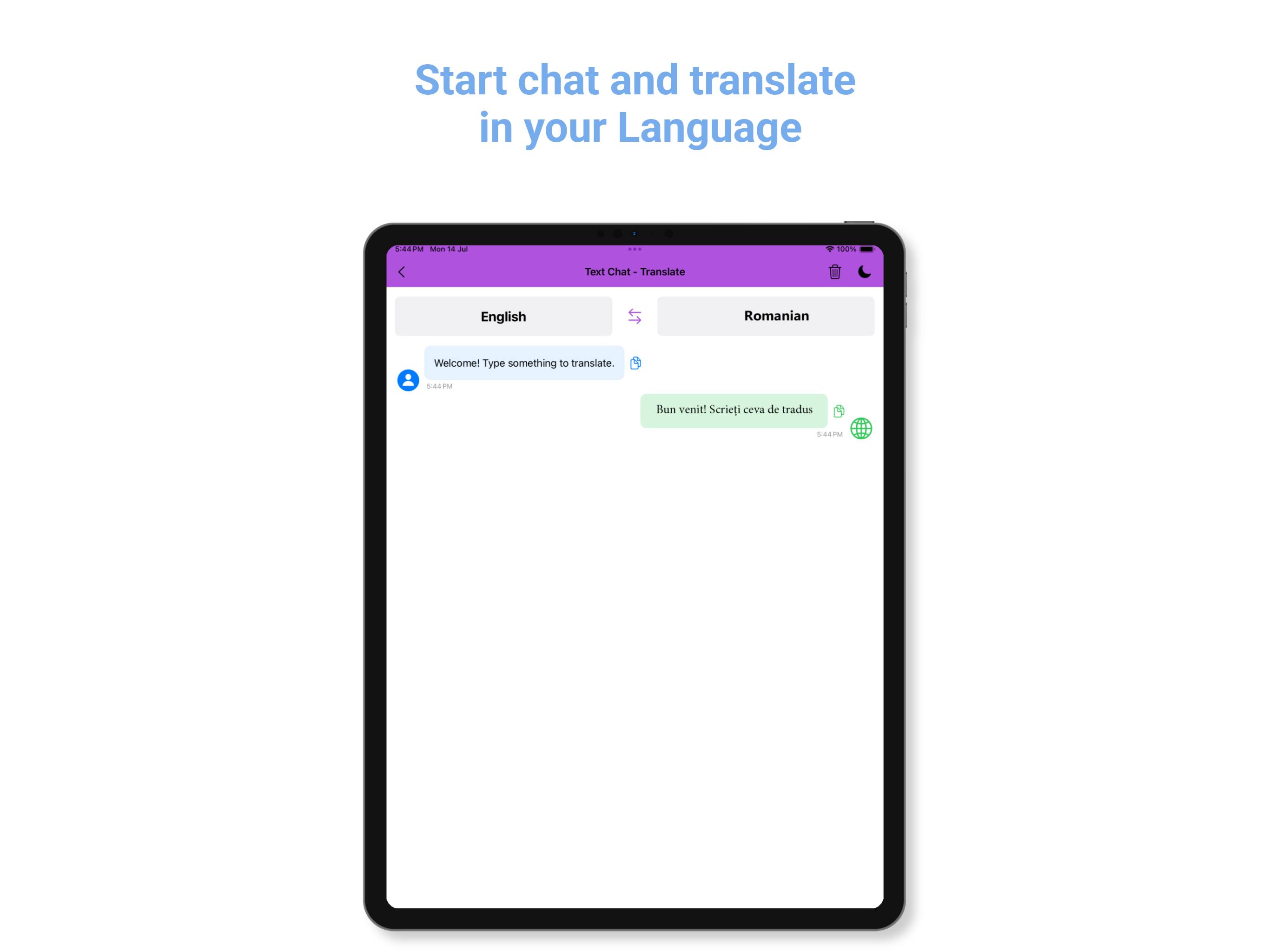 English - Romanian Translate