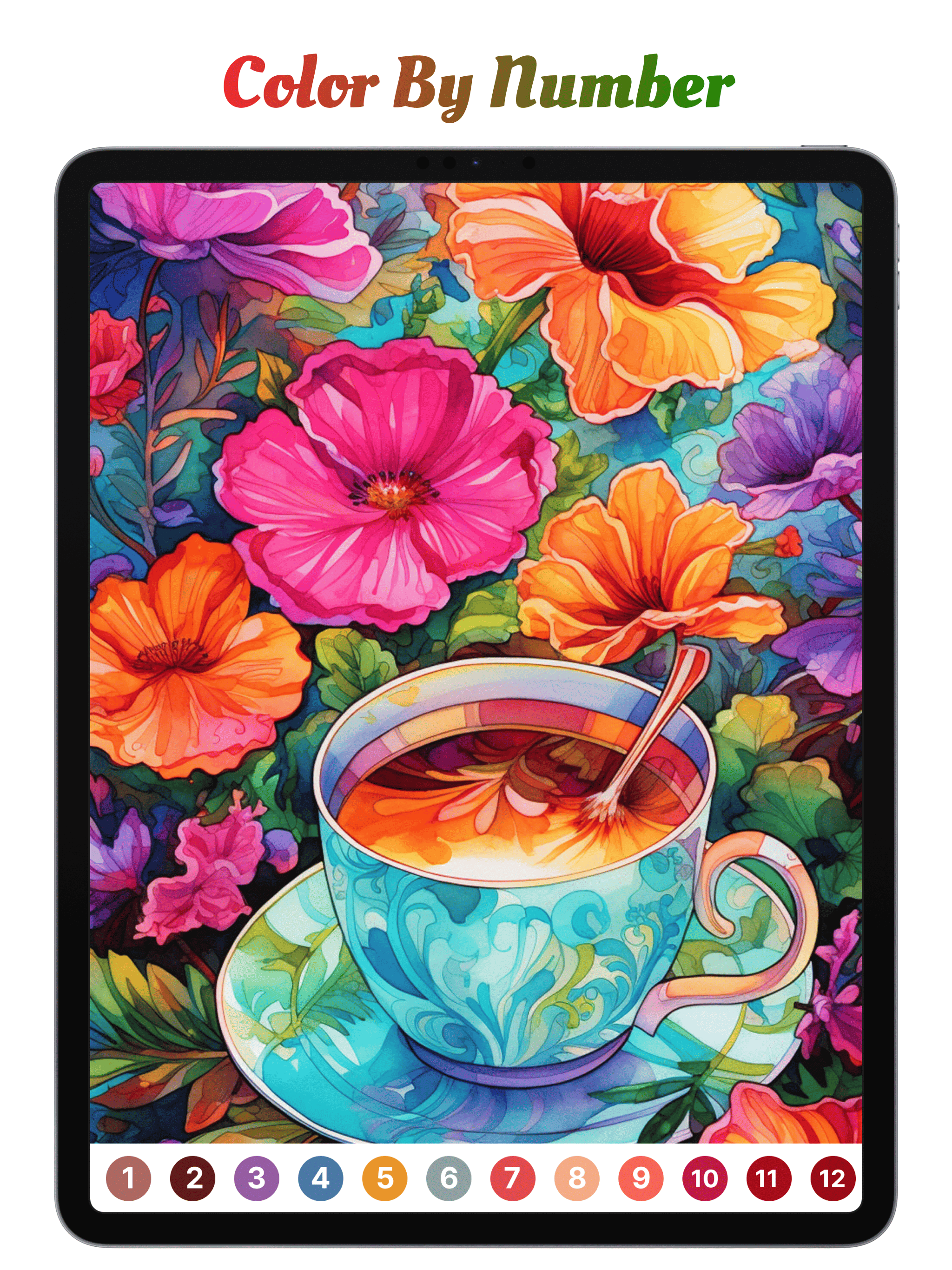 Tap Color By Number Art Game