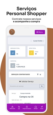 Meu Pacote USA screenshot