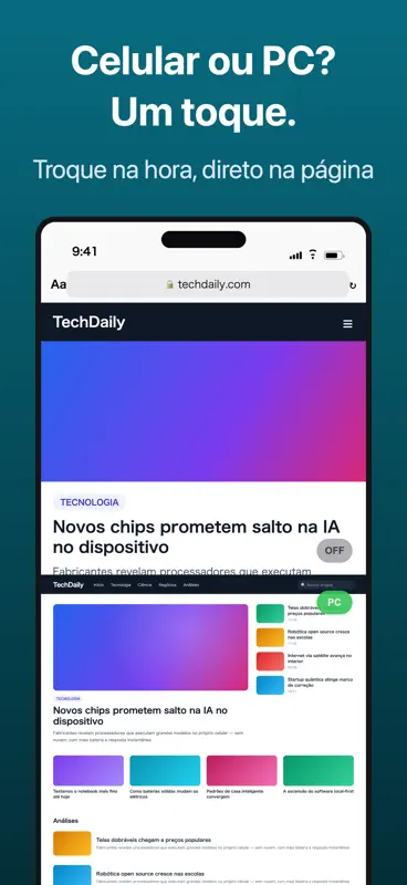PC View Mode for Safari screenshot 2 of 4