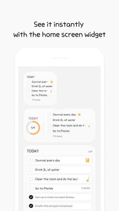 Moodie Todo - To-Do Checklist screenshot 6