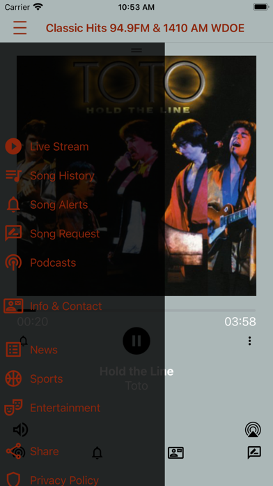 App screenshot