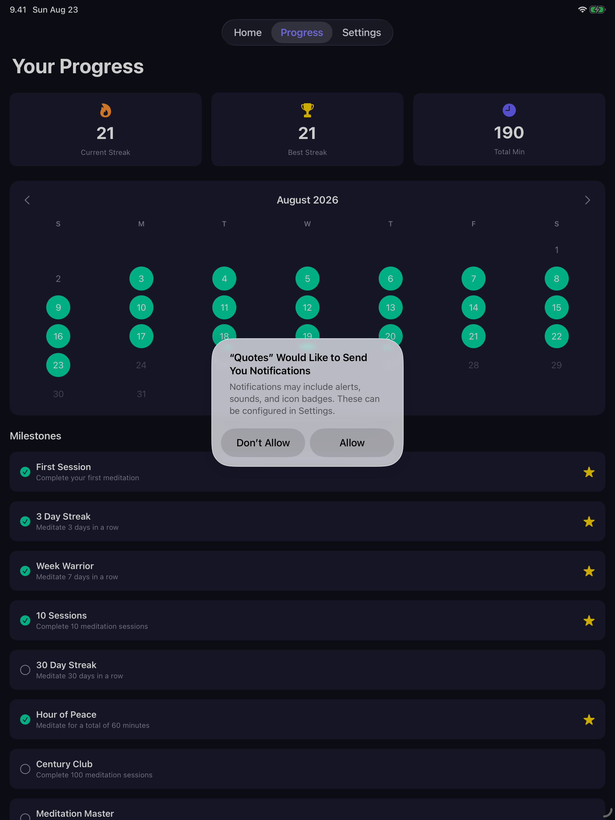 ZenBreath: Calm & Meditate screenshot 7