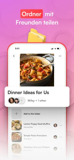 Screenshot von Osta: Rezepte Speichern auf dem iPhone 4