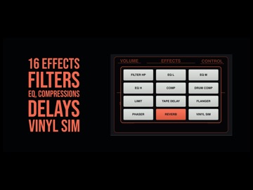 VU202 FX iPad screenshot