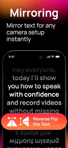 Teleprompter by SpeakFlow Screenshot 4 of 9
