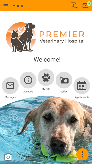 Premier Vet Hospital Screenshot