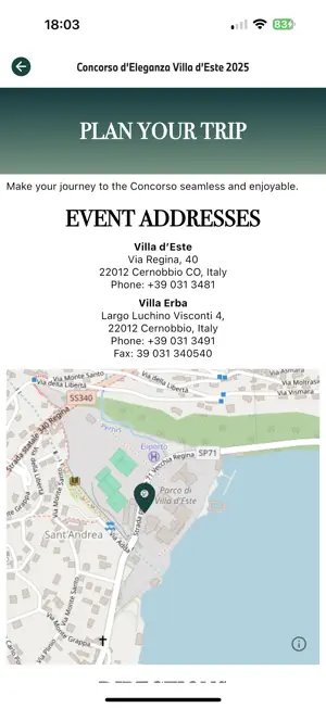 Concorso dEleganza Villa dEste screenshot 3