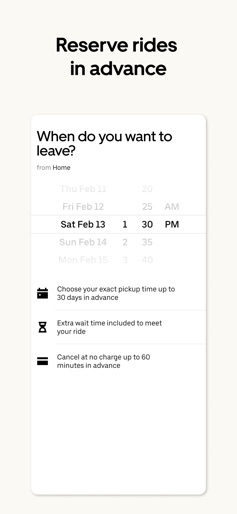 Uber - Request a ride screenshot 7