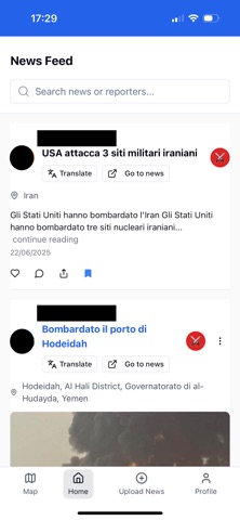 AURORA NEWS APP screenshot