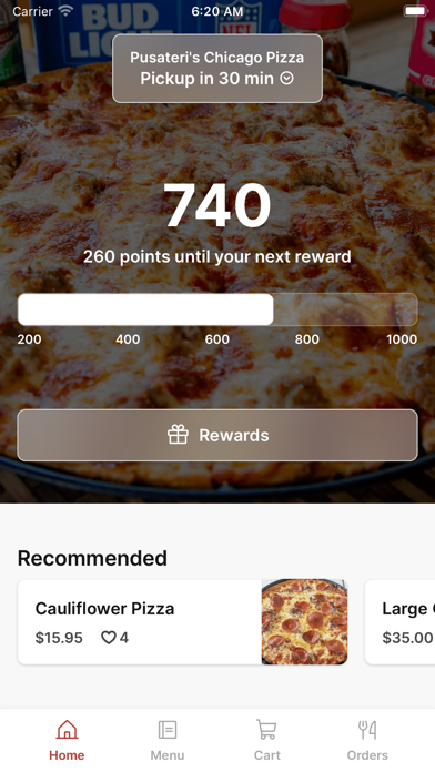 Pusateri's Chicago Pizza Screenshot