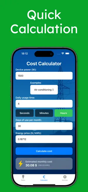Electric Cost Calculator screenshot 4