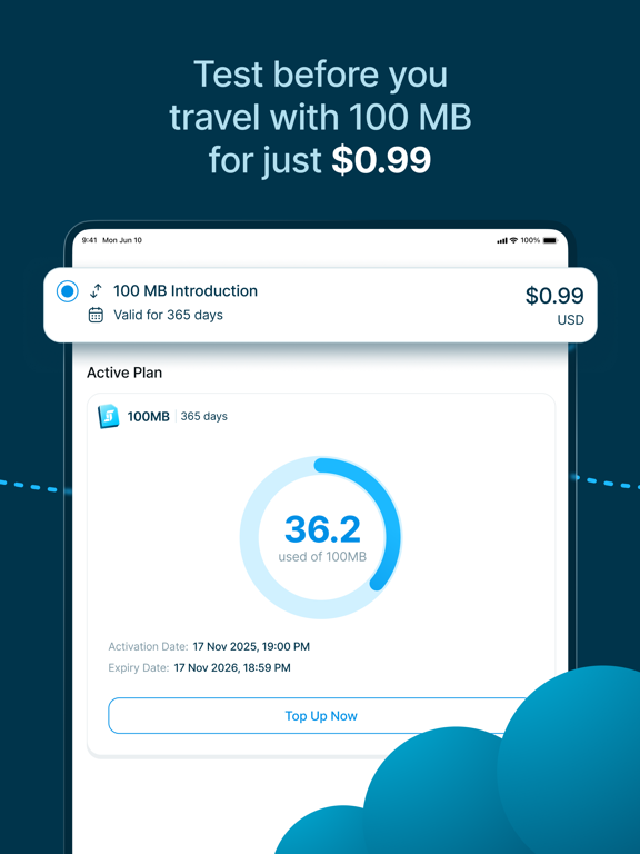 StaffTraveler eSIM iPad screenshot 4 - Travel app