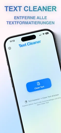 Screenshot von Text Cleaner – Ohne Format auf dem iPhone 1