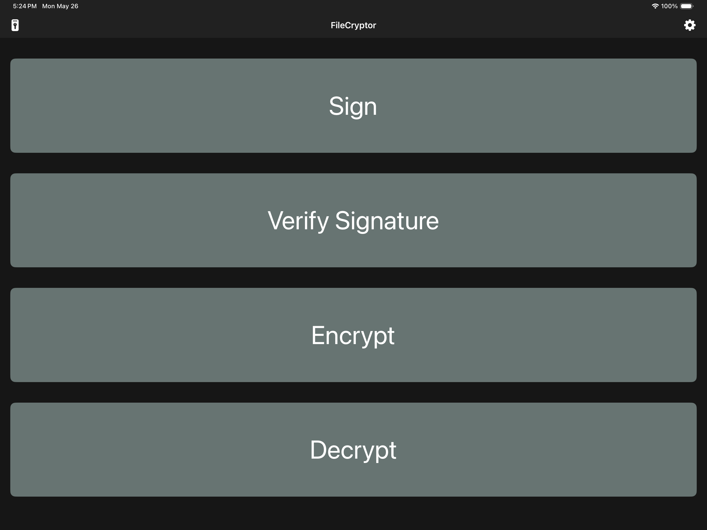 FileCryptor screenshot 10