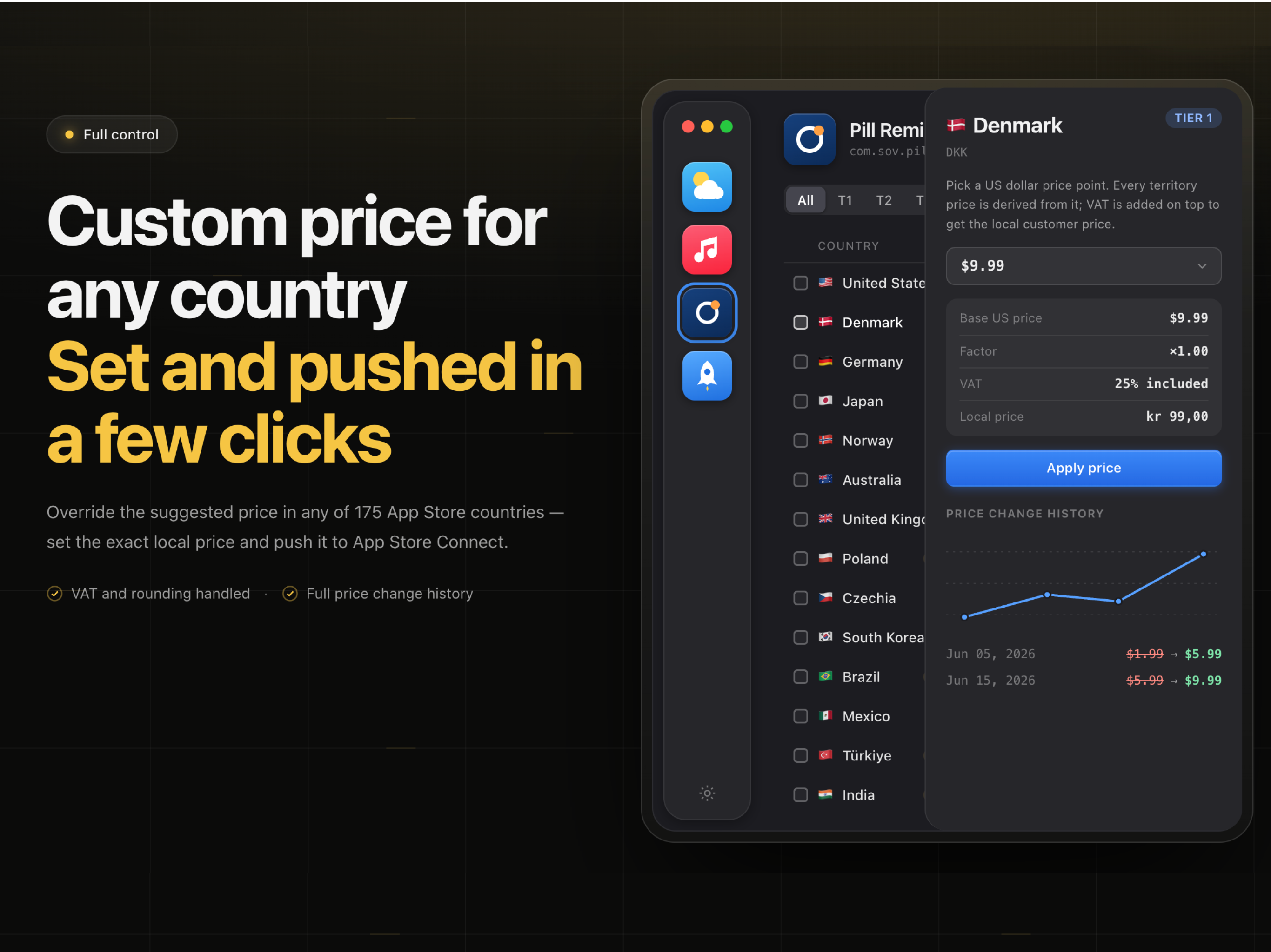 Localized App Pricing Manager screenshot 3